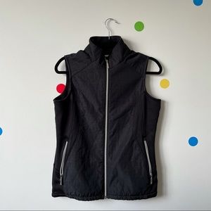 Nancy Lopez Golf SizeM Sleveless Black Vest/Jacket